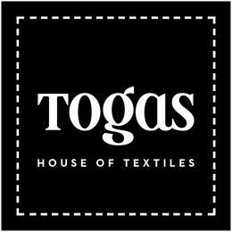 TOGAS HOUSE OF TEXTILES trademark