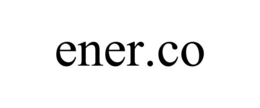 ENER.CO trademark
