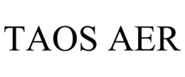 TAOS AER trademark