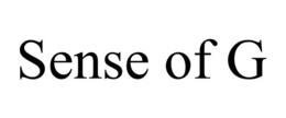 SENSE OF G trademark