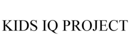 KIDS IQ PROJECT trademark