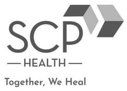 SCP - HEALTH - TOGETHER, WE HEAL trademark
