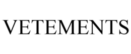 VETEMENTS trademark