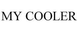 MY COOLER trademark