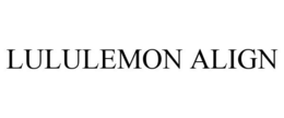 LULULEMON ALIGN trademark
