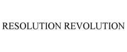 RESOLUTION REVOLUTION trademark