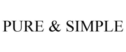 PURE & SIMPLE trademark