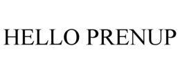 HELLO PRENUP trademark