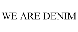 WE ARE DENIM trademark