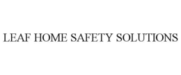 LEAF HOME SAFETY SOLUTIONS trademark