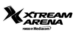 X XTREAM ARENA POWERED BY MEDIACOM trademark