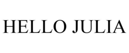 HELLO JULIA trademark