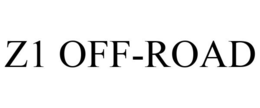 Z1 OFF-ROAD trademark