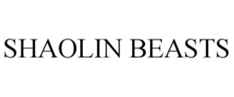 SHAOLIN BEASTS trademark