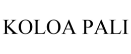 KOLOA PALI trademark