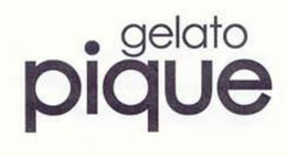 GELATO PIQUE trademark