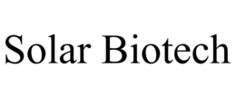 SOLAR BIOTECH trademark