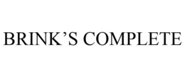 BRINK'S COMPLETE trademark