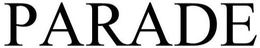PARADE trademark