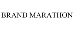 BRAND MARATHON trademark