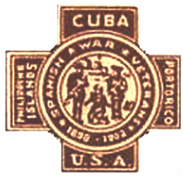 SPANISH WAR VETERANS · 1898 · 1902 · U.S.A.   PHILIPPINE ISLANDS   CUBA   PORTORICO trademark