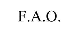 F.A.O. trademark