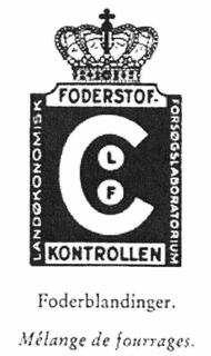 C L F FODERSTOF KONTROLLEN trademark