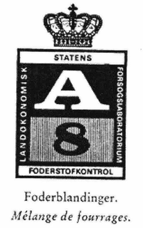 A 8 STATENS FODERSTOFKONTROL trademark