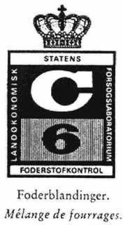 C 6 STATENS FODERSTOFKONTROL trademark