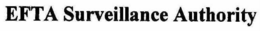 EFTA SURVEILLANCE AUTHORITY trademark