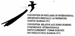 RAMSAR CONVENTION ON WETLANDS OF INTERNATIONAL IMPORTANCE ESPECIALLY AS WATERFOWL HABITAT (RAMSAR,1971) CONVENTION RELATIVE AUX ZONES HUMIDES D'IMPORTANCE INTERNATIONALE PARTICULIEREMENT COMME HABITATS DES OISEAUX D'EAU (RAMSAR,1971) trademark