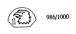 986/1000 trademark