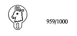 1 959/1000 trademark