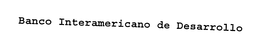 BANCO INTERAMERICANO DE DESARROLLO trademark