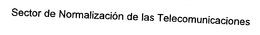 SECTOR DE NORMALIZACION DE LAS TELECOMUNICACIONES trademark