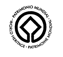 PATRIMONIO MUNDIAL, PATRIMOINE MONDIAL, WORLD HERITAGE trademark