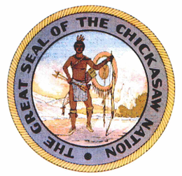 THE GREAT SEAL OF THE CHICKASAW NATION trademark