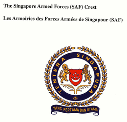 THE SINGAPORE ARMED FORCE (SAF) CREST trademark