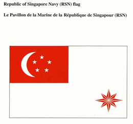 REPUBLIC OF SINGAPORE NAVY (RSN) FLAG trademark