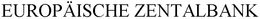 EUROPÄISCHE ZENTALBANK trademark