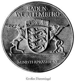 BADEN-WÜRTTEMBERG MINISTERPRÄSIDENT trademark
