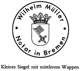 WILHELM MÜLLER NOTAR IN BREMEN trademark