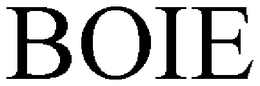 BOIE trademark
