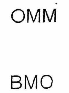 OMM/BMO trademark