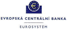 € EVROPSKÁ CENTRÁLNÍ BANKA EUROSYSTÉM trademark