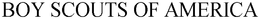 BOY SCOUTS OF AMERICA trademark