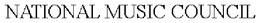NATIONAL MUSIC COUNCIL trademark