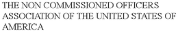 THE NON COMMISSIONED OFFICERS ASSOCIATION OF THE UNITED STATES OF AMERICA trademark