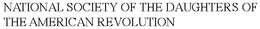 NATIONAL SOCIETY OF THE DAUGHTERS OF THE AMERICAN REVOLUTION trademark