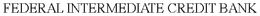 FEDERAL INTERMEDIATE CREDIT BANK trademark